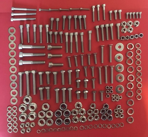 250 viti bulloni acciaio - 250,